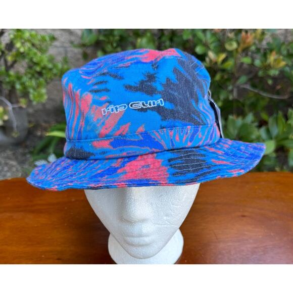Rip Curl Cosmic Bucket Hat Youth Boys One Size Blue Black Orange NEW - Picture 1 of 11